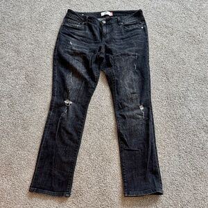 cabi Slim Boyfriend Jeans, #3749, 8, EUC, Shadow Wash